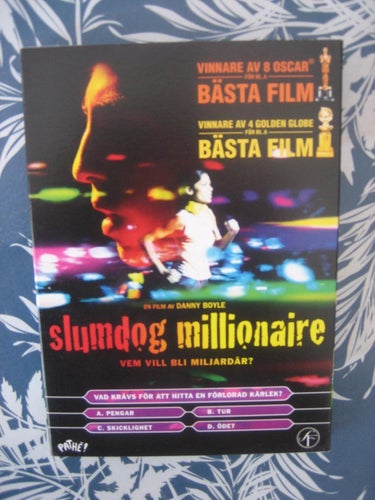 Slumdog millionaire  (2008) Svensk Utgåva   **Ny Inplastad**