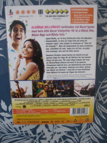Slumdog millionaire  (2008) Svensk Utgåva   **Ny Inplastad**