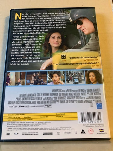 Det är aldrig för sent Larry Crowne, Dvd