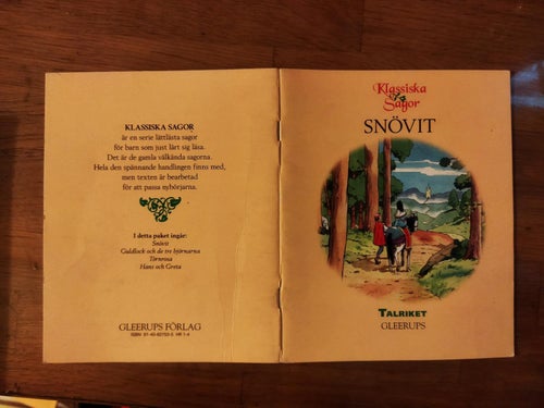 Snövit av Martin Harris. Very Fine plus. bok
