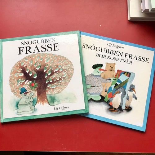 SNÖGUBBEN FRASSE + SNÖGUBBEN FRASSE BLIR KONSTNÄR Ulf Löfgren