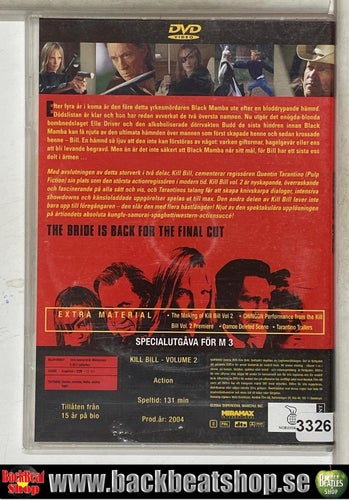 KILL BILL: VOL. 2 - QUENTIN TARANTINO