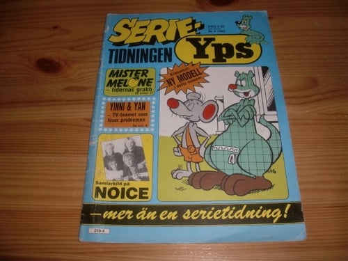 Serietidningen Yps 1982 nr 4