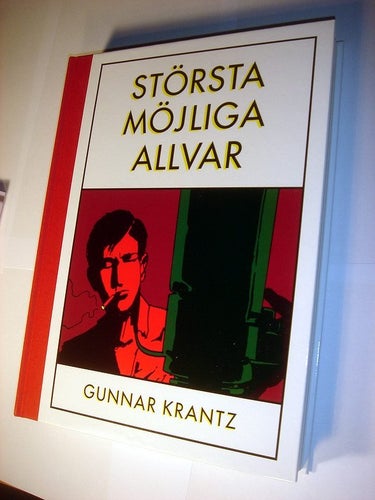 Största möjliga allvar NY OLÄST INBUNDEN G Krantz
