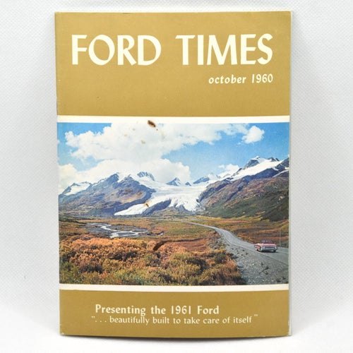Ford Times October 1960 Tidning