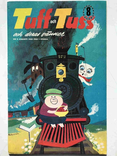 Tuff och Tuss - 1958:8 VF