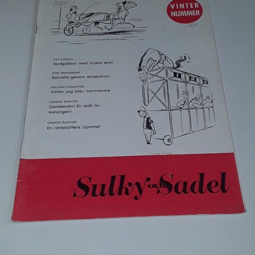 Sulky och sadel 1968 - Vinternummer