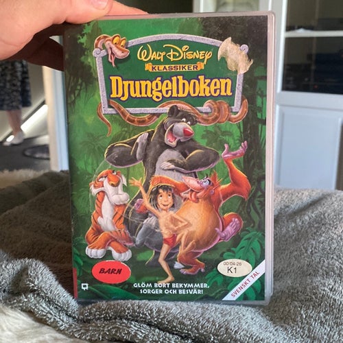 Djungelboken, Mary Poppins, Atlantis transfer VHS)