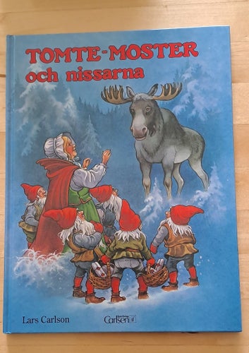 Bok "Tomte-moster och Nissarna" med bilder av Lars Carlsson