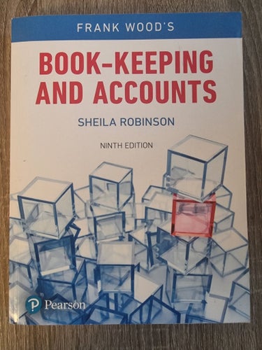 Frank Wood's Book-keeping and Accounts, 9th edition