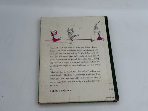 Emil i Lönneberga – Astrid Lindgren & Björn Berg – äldre utgåva 1963