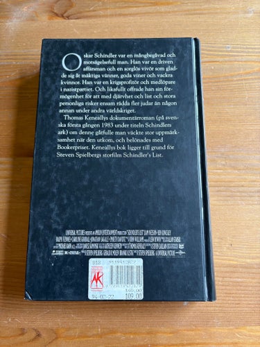 Schindler's List av Thomas Keneally, 1993 Hitler Auschwitz Krakow