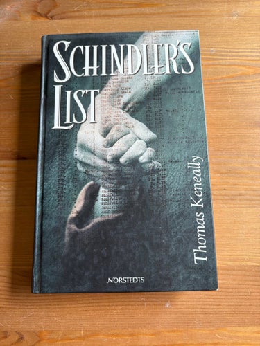 Schindler's List av Thomas Keneally, 1993 Hitler Auschwitz Krakow