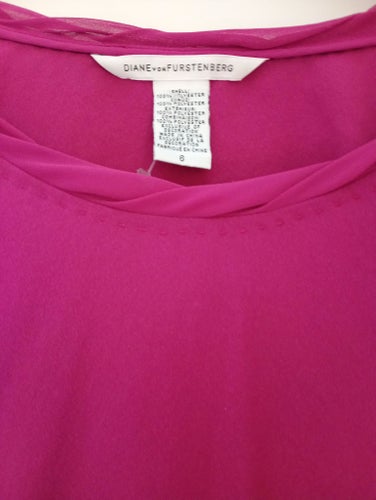 Diane Von Furstenberg-blus NWOT