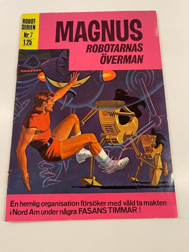 * Robotserien - Magnus , Robotarnas Överman , Nr 7   - 68 *