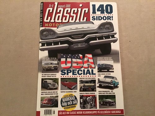 CLASSIC MOTOR NR 8 2005 USA SPECIAL,MERCURY,PONTIAC,HD PANHEAD,BUICK,OLDSMOBILE