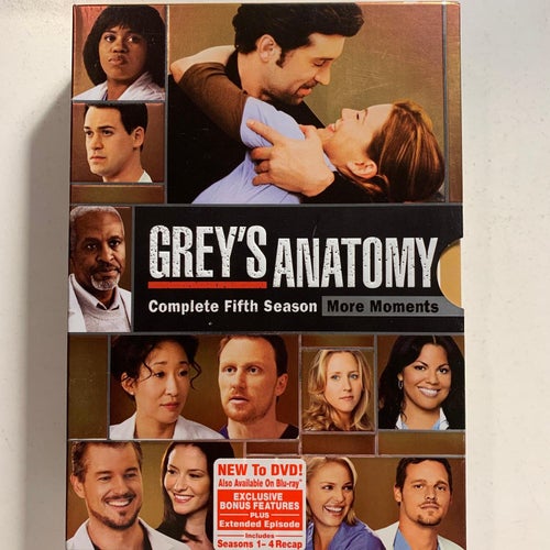 GREY´S ANATOMY - SÄSONG 5. DVD BOX