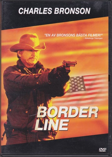 DVD / Borderline / Charles Bronson, Ed Harris, Michael Lerner / Fint skick