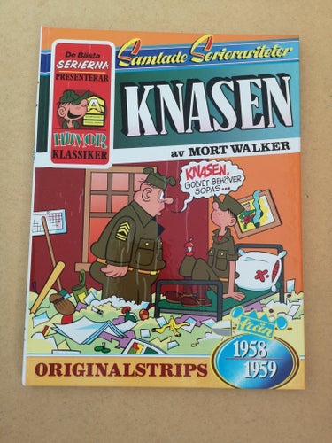 Samlade Serierariteter - Knasen 1958-59 (inbunden) Semic Press