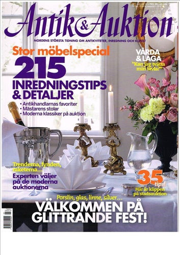 ANTIK & AUKTION 2014 - Nr 1-7 - 6 av 11 tidningar