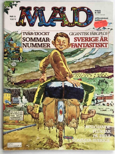 MAD - 1977:5 VF med Sverige-bilaga