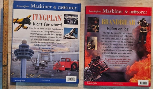Motor och maskiner Flygplan & brandbilar