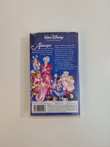 Askungen Walt Disney Klassiker VHS
