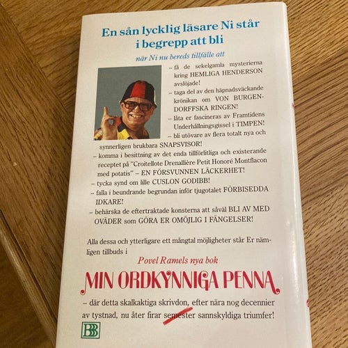 Min Ordkyndiga Penna - Povel Ramel - 1987