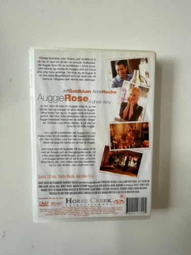 Auggie Rose (DVD) Svensk utgåva.