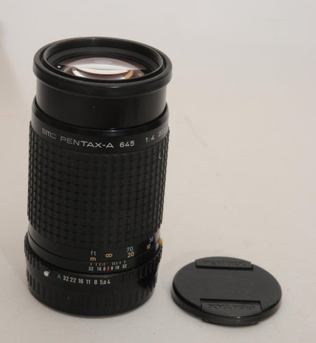 SMC Pentax-A 645 1:4 200mm objektiv