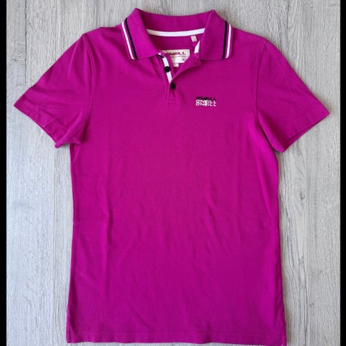 O'Neill fuchsia pikétröja, storlek M