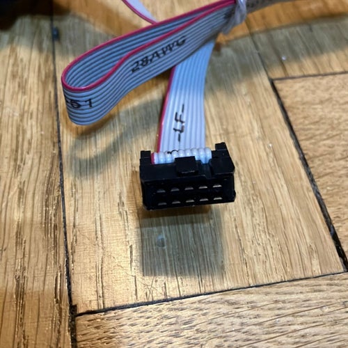 DB9 seriell port med fäste och kabel