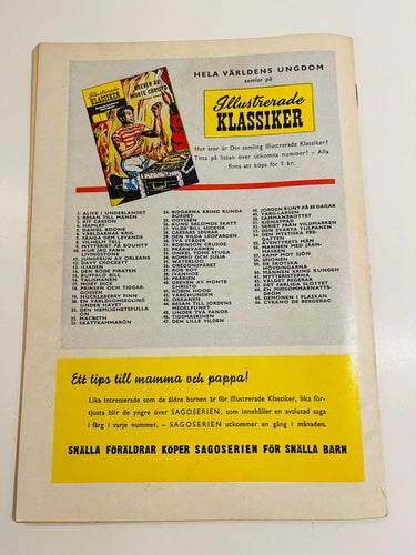 Illustrerad Klassiker  Nr 64 - Första utgåva !