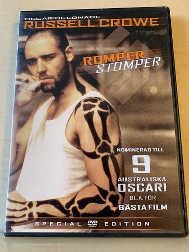 Romper stomper, Russel Crowe, dvd