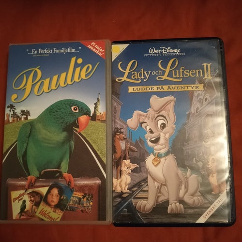Paulie och Lady och Lufsen II - Ludde på äventyr VHS