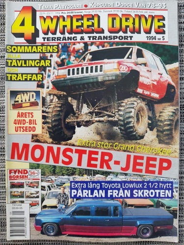 4 Wheel Drive nr 5 1994: Dodge Ram Van & Wagon 1978-1993 köpguide, Chevrolet S10