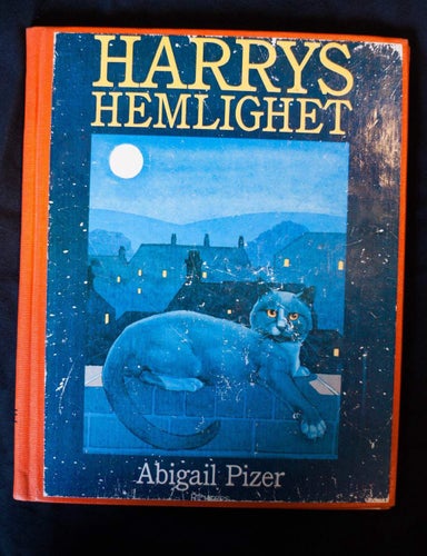 Harrys hemlighet / Katt/Retro/Barnbok/80-tal.