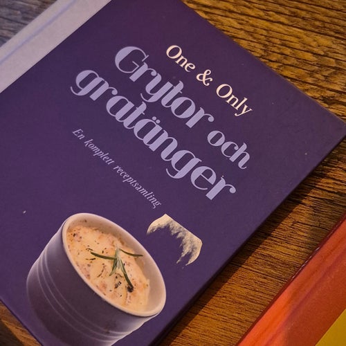 One & Only Kokböcker, EJ använda!