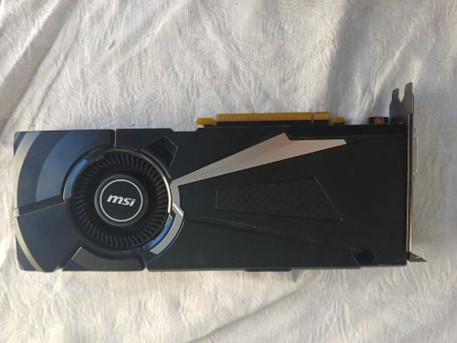 MSI AERO MS-V330 Grafikkort – Trolig GTX 1070 – Otestat