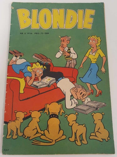 Blondie nr 8 1956 / GD/VG