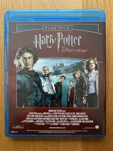 Harry Potter & Fången från Azkaban samt Den flammande bägaren Blu ray - 1 ÄGARE!
