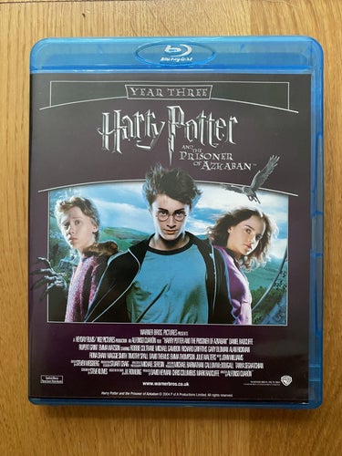 Harry Potter & Fången från Azkaban samt Den flammande bägaren Blu ray - 1 ÄGARE!