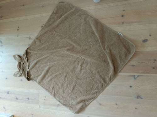 Liewood Handduk med luva brun 2 st