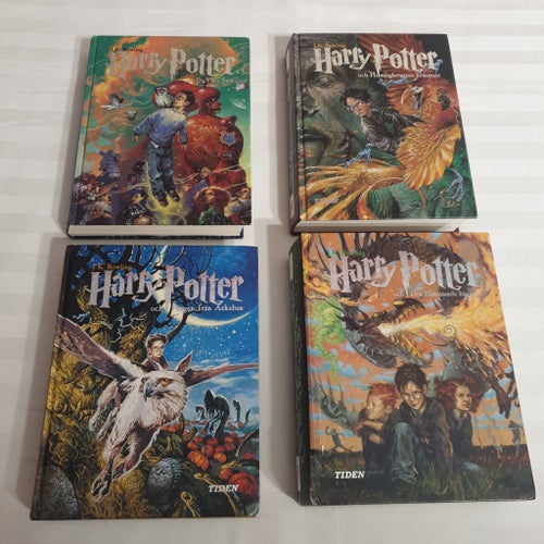4× Harry Potter av J.K. Rowling, Tiden