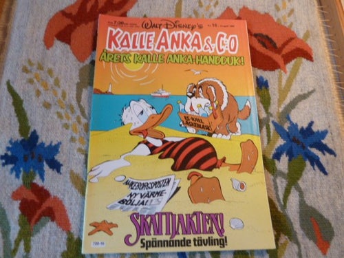 KALLE ANKA & C:O NR16, 1986,