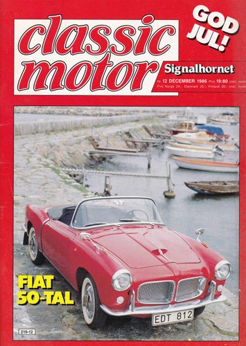 Classic 1986-12 Fiat.Volvo P1800 ES.Jaguar XK 140.Austin 1928
