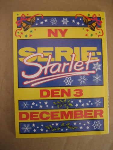 Serie-Starlet Nr:11-1987