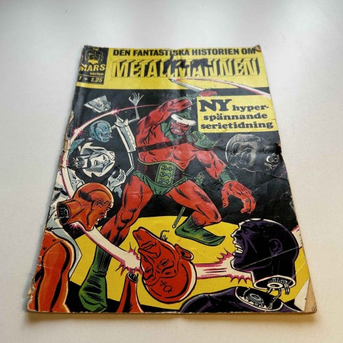 Mars-serien nr 1 1968, svårt förstanr, läsex! GD-