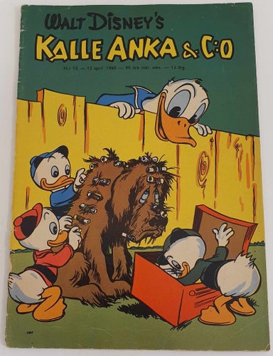 Kalle Anka & Co nr 15 1960 / FR/GD