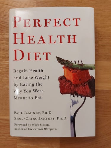 "The Perfect Health Diet" bok av Paul Jaminet & Shou-Ching Jaminet, inbunden